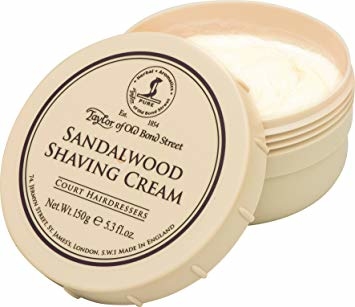 Taylor of Old Bond Street Shaving Cream - Sandalwood 150g