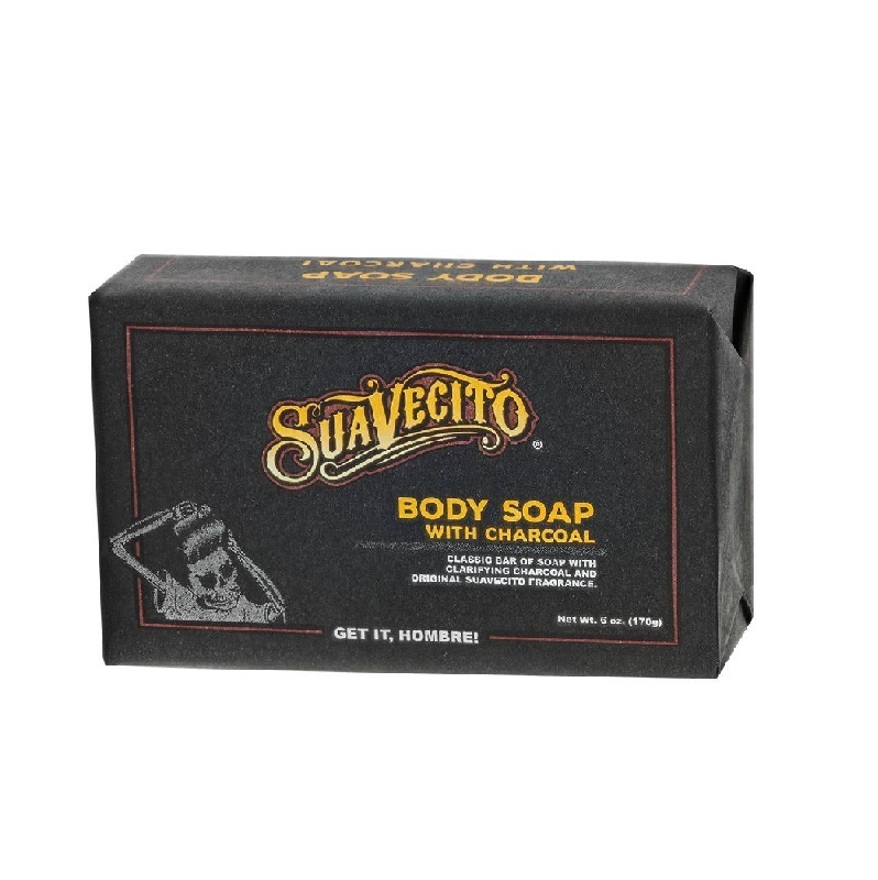 Suavecito Body Soap - With Charcoal 6oz