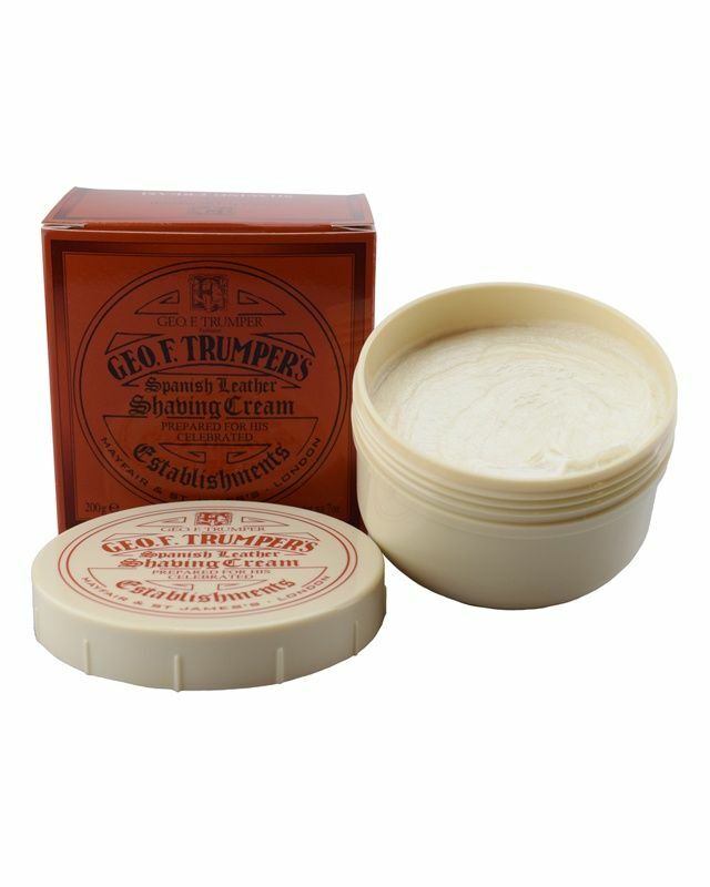 Geo F. Trumper Spanish Leather Soft Shaving Cream 200G