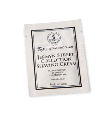 Taylor Of Old Bond Street Shaving Cream Sample Pack 5ml *JERMYN STREET