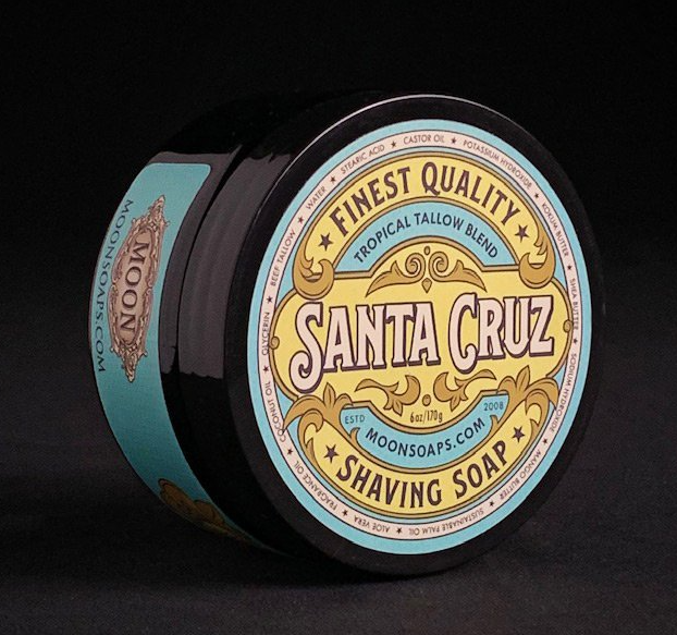 Moon Shave Soap  Santa Cruz 6oz
