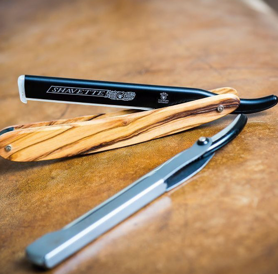 DOVO SHAVETTE - Olive Wood