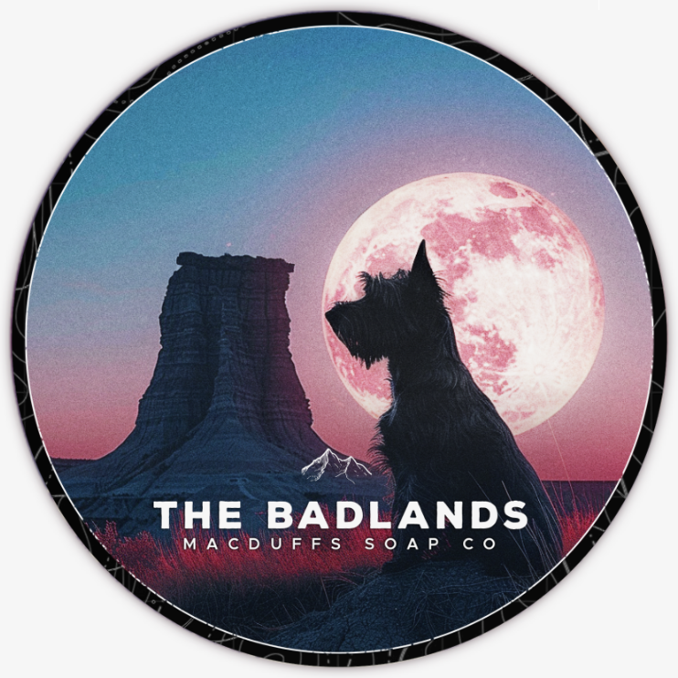 MacDuff's Soap Company THE BADLANDS SHAVE SOAP