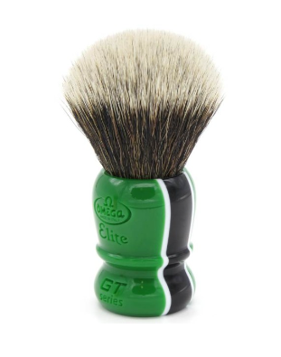 Omega Model MB1918 GT Series Resin Handle Elite Synthetic Fiber Shaving Brush, 29mm