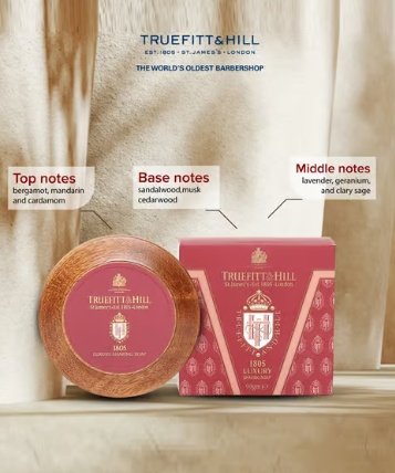 Truefitt & Hill 1805 Luxury Shaving Cream Bowl (190g)