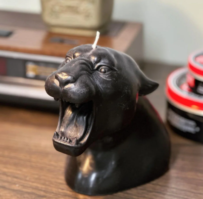 Uppercut Deluxe - Panther Head Candle