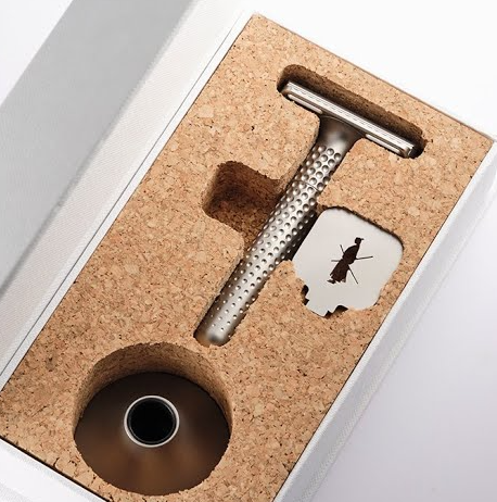 Tatara Muramasa, Adjustable Safety Razor + Stand, Stainless Steel