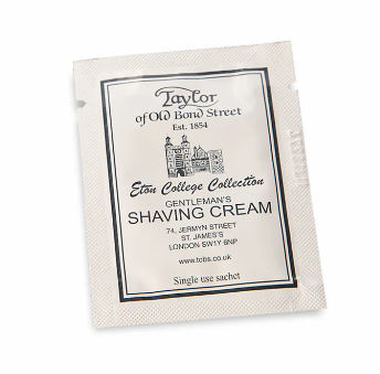 Taylor Of Old Bond Street Shaving Cream Sample Pack 5ml *ETON COLLEGE