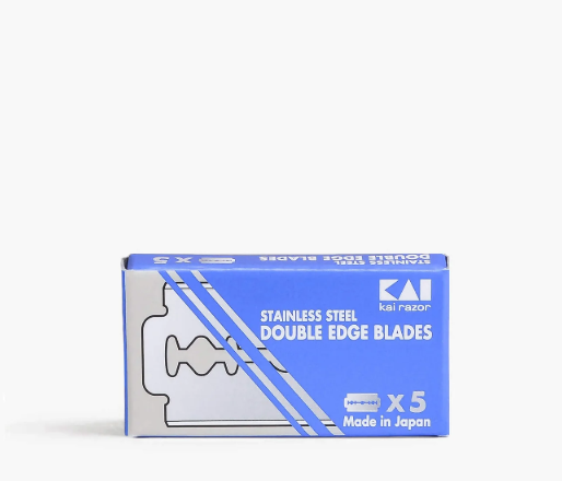 Kai Stainless Double Edge Razor Blades *5 Blades