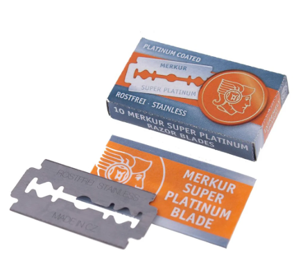 Merkur Super Platinum Double Edge Blades  *10 blades