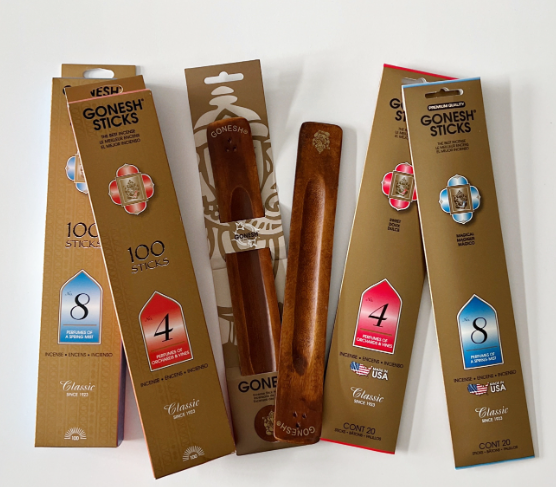 Gonesh - Extra Rich Scented Incense Sticks - Patchouli - 100 Pack