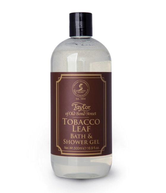 TAYLOR OF OLD BOND STREET  Tobacco Leaf Bath and Shower Gel 500ml