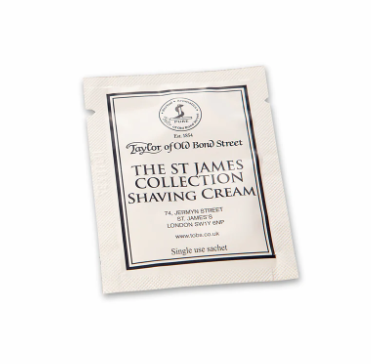 Taylor Of Old Bond Street Shaving Cream Sample Pack 5ml *ST.JAMES