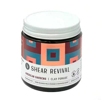 SHEAR REVIVAL - AMERICAN GARDENS CLAY POMADE 3.4oz