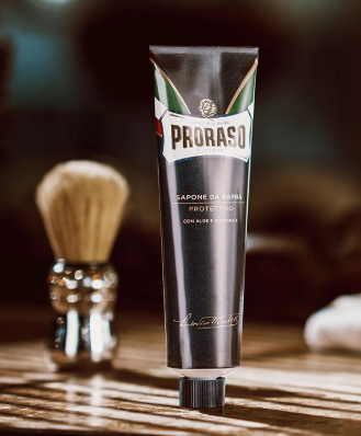 PRORASO Shaving Cream Tube: Protective