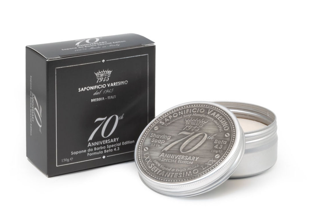 Saponificio Varesino 70th Anniversary Beta 4.3 – Shaving Soap 150g